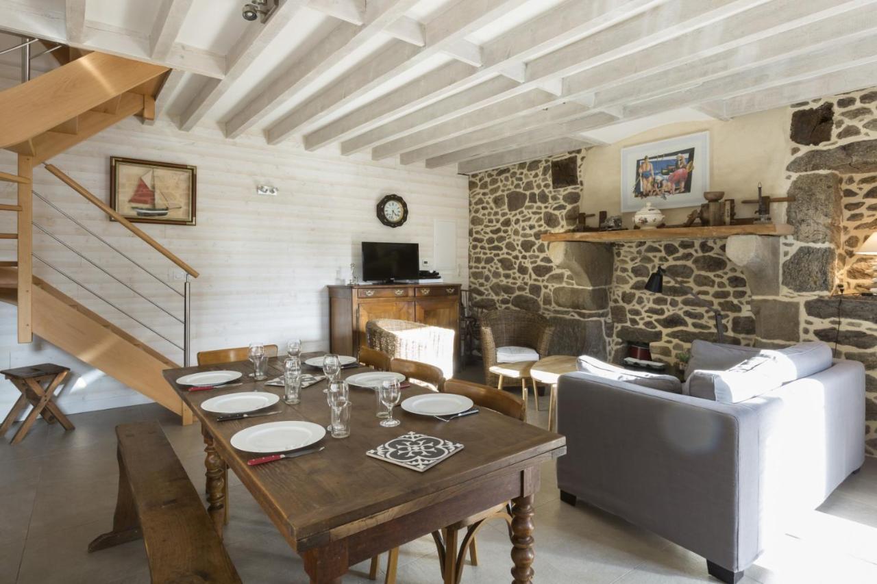Villa Saint Malo, Le Pont, Maison Plage A 100M Exterior foto